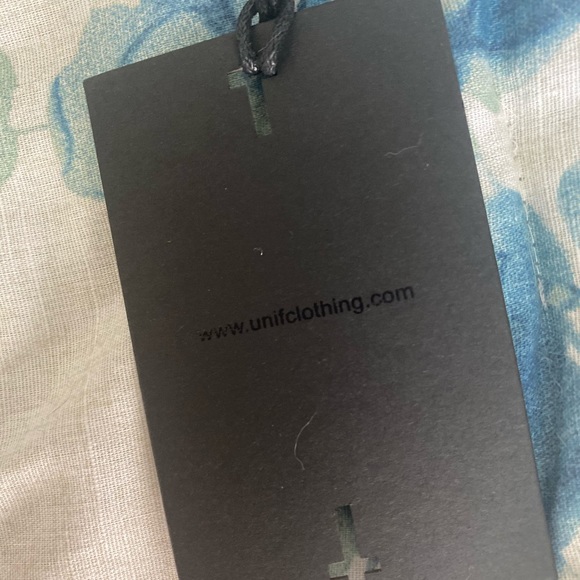 UNIF Brixton Red Plaid Wool Blend Jumper Dress With Large Zip Pocket - Picture 7 of 7